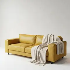 22 GRADOS DECORACION - Sofá Inga en cuero 240cm x 90cm