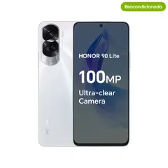 HONOR - Celular 90 Lite 256GB Plateado Reacondicionado