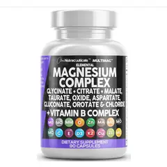 GENERICO - MAGNESIUM COMPLEX SUPLEMENTO DIETARIO PLUS