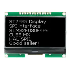 GENERICO - Pantalla LCD 12864 Negro GMG12864-06D