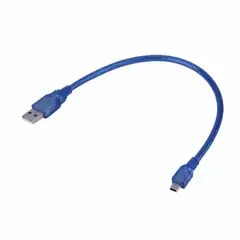 GENERICO - Cable USB a Mini USB Tipo A-B 20 Compatible con Arduino Nano