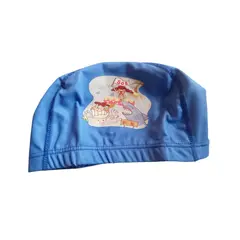 GENERICO - Gorro De Natación De Niños Niñas Poliester Tela Siliconada - SOS