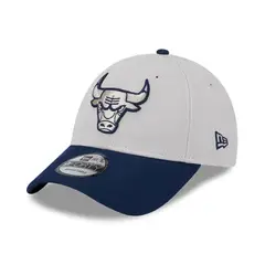 NEW ERA - Gorra Chicago Bulls-Gris-Azul