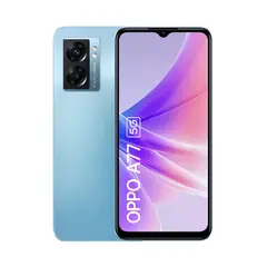 OPPO - Celular A77 128GB Azul Reacondicionado