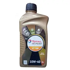 TOTAL - Aceite 10W40 4T 700 Semi Sintetico * Litro