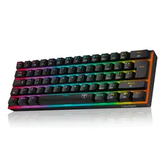 GENERICO - Teclado Mecánico Inalámbrico Rgb Wireless 3 En 1