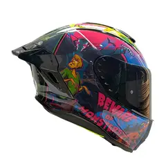 EDGE HELMETS - Casco WARNER Integral Shanghai Scooby Doo DOT I ECE