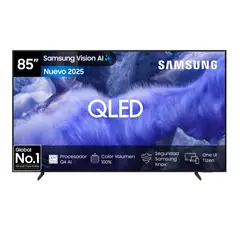 SAMSUNG - Televisor 85 Pulgadas QLED Uhd4K Smart TV QN85QEF1 Vision IA
