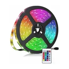 GENERICO - Cinta Led Multicolor Rgb Luz 5mts