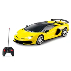 GENERICO - AUTO A CONTROL REMOTO LAMBORGHINI AVENTADOR SVJ ROADSTER-124-27 MHZ