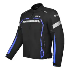 EDGE HELMETS - Chaqueta Touring - Azul - M