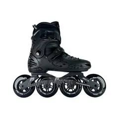 ROLLER - Patines En Linea Semiprofesionales Skate Monoblock Negro L 36 Ajustables a 39