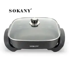 SOKANY - Olla Multifuncional Eléctrica Antiadherente