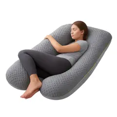 GENERICO - Almohada materna en forma de U GRIS