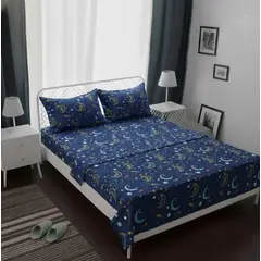 SIRENITAS - Sabana Ajustable bajera y Fundas Estocolmo