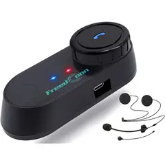 GENERICO - Intercomunicador Bluetooth T-Com Para Casco Motocicleta