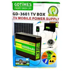 GENERICO - BATERIA SOLAR ESTACION DE PODER 12V GD-36O1