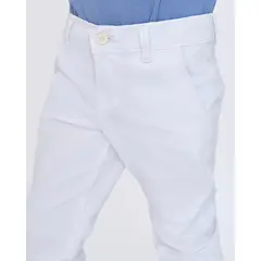 BALLESTA KIDS - Pantalón Drill Blanco para Niño