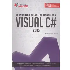GENERICO - Desarrollo de aplicaciones con visual C# 2015  Manuel Torres Remon