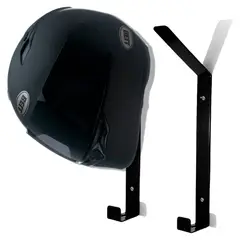 VITTORIA - Kit X2 Base Soporte Para Casco De Moto Organizador Pared Met