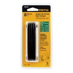 PRETUL - Juego Llave Torx Tipo Navaja - 21395