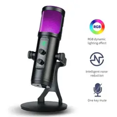 ONE PIXEL - MICROFONO CONDENSADOR RGB ZX-776