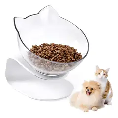 GENERICO - Comedero Para Perros Gatos Antireflujo Elevado Ortopedico Anti Vomito