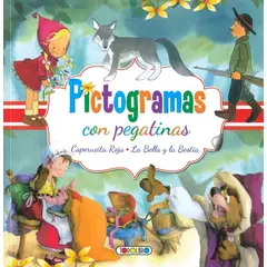SUSAETA - Pictogramas Pegatinas: Caperucita Roja, La Bella Y La Bestia