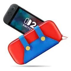 GENERICO - Estuche Funda Para Nintendo Switch 2 rojo