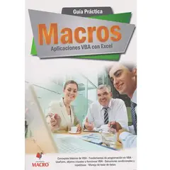 GENERICO - Guía práctica macros : Aplicaciones VBA con Excel  Manuel Torres Remon