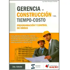 GENERICO - Gerencia de construcción y del tiempo-costo Programación y control de obras