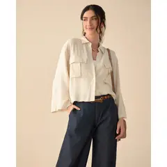 ESPRIT - Blusa para Dama Silueta Amplia Diseño Moderno