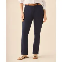 ESPRIT - Pantalón para Dama con Cinturón de Corte Clásico