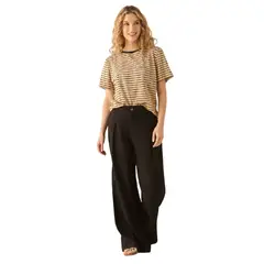 ESPRIT - Pantalón para Dama Silueta Amplia Clásico Elegante