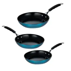 BERGNER - SET X 3 SARTENES MIDNIGHT BLUE (16, 20, 24CMS)