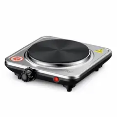 SOKANY - Estufa Electrica 1 Puesto 1000w Alta Potencia Sk-5101 Plateado 110v