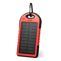 GENERICO - Power Bank Panel Solar Cargador Usb Celular Tablet Portátil
