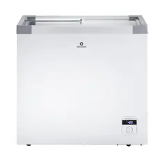 INDURAMA - Congelador CI-199TV 204 Litros Tapa en Vidrio