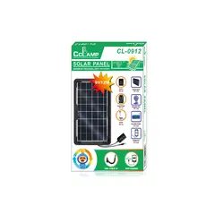 GENERICO - Panel Solar Portátil CL0912 12W