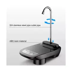 GENERICO - Dispensador de Agua Electrico para Botellon con Tubo Acero Inoxidable