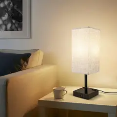 GENERICO - Lámpara de mesa táctil para dormitorio
