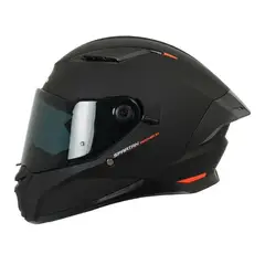SPARTAN - CASCO PANTHER ECE2206 DOBLE VISOR SOLID NEGRO MATE