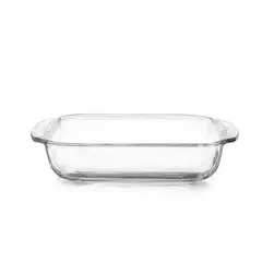 PYR O REY - Refractaria Cuadrada En Vidrio de 1600 ml