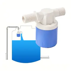 OTRAS MARCAS - Válvula Flotador Bloqueo Automático De Agua 12 Pulgada