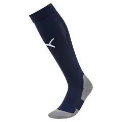 PUMA - Medias Originales Teams Liga Socks Core Azules Unisex