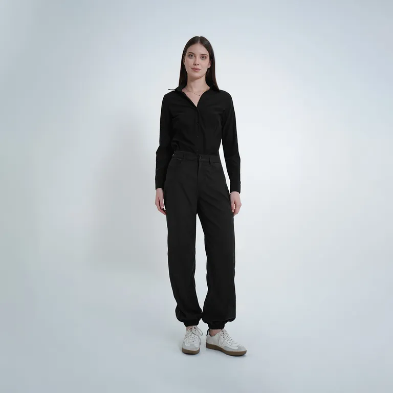 Imagen de Pantalon Tiro Alto Bota Flare