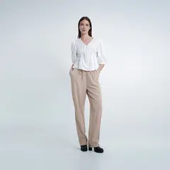 FDS - Pantalon Tiro Alto Bota Recta