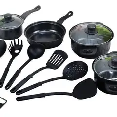 GENERICO - Set de Ollas Antiadherentes para Cocina – 13 Piezas