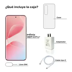 INFINIX - Celular Hot 60 Pro+ 256GB 4G PURPURA