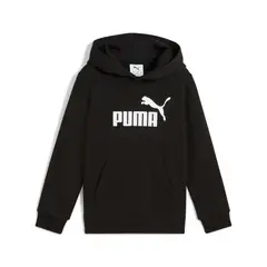 PUMA - Hoodie Original Ess No 1 Logo Tr Ps Negro Niños